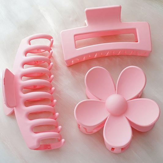 16pcs Set Soft Headband with Butterfly Bow | Large, Multi-Color, Matte, Grip Clip, Elastic, Unscented, for Face Washing and Washing, Cute and Elegant Style