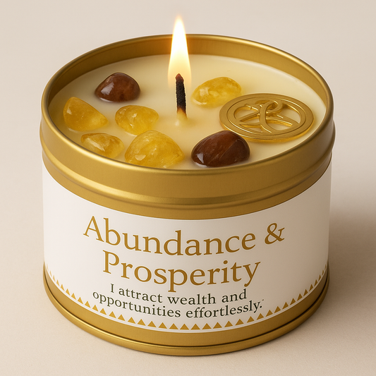Abundance & Prosperity Candle