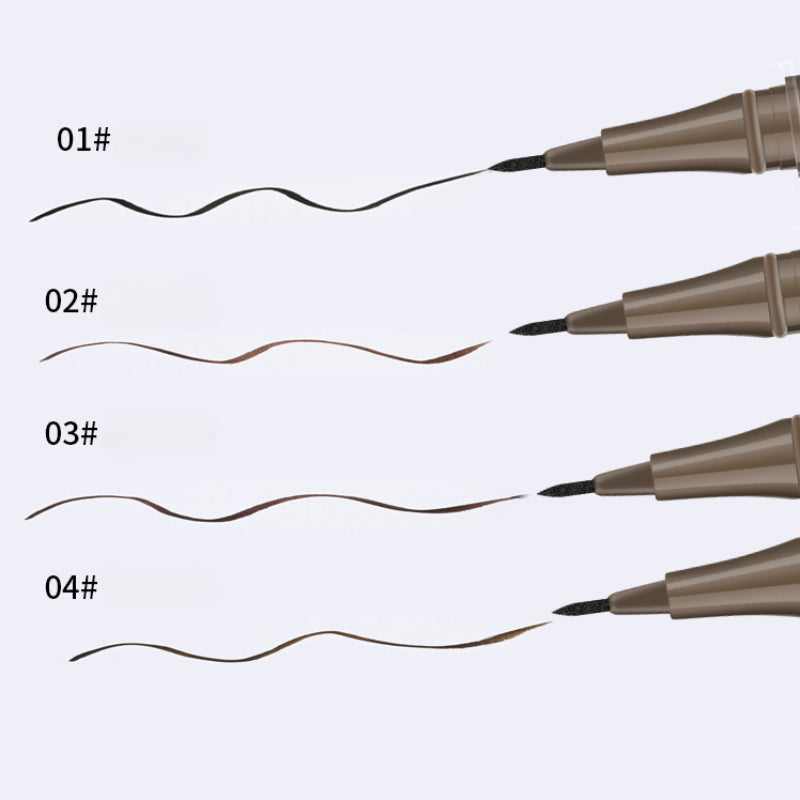 Ultra Slender Liquid Eyeliner, Korean Makeup For Women, Fast Drying, Smooth Waterproof Eyeliner Pen, Long Lasting Lower Eyelash Pen Cosmetics