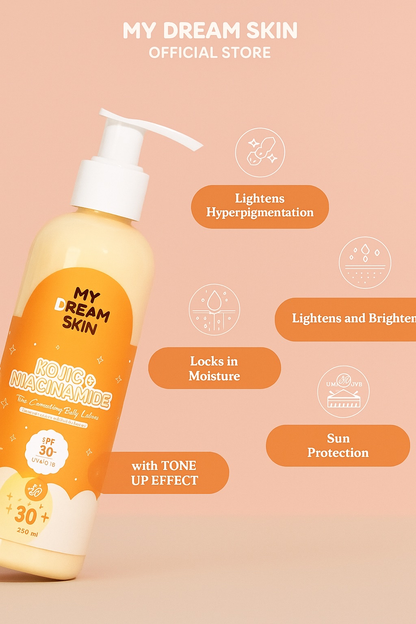My Dream Skin Kojic + Niacinamide Tone Correcting Lotion SPF 30