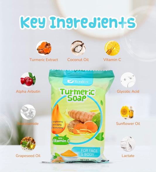 HerSkin Turmeric Soap (3pcs)