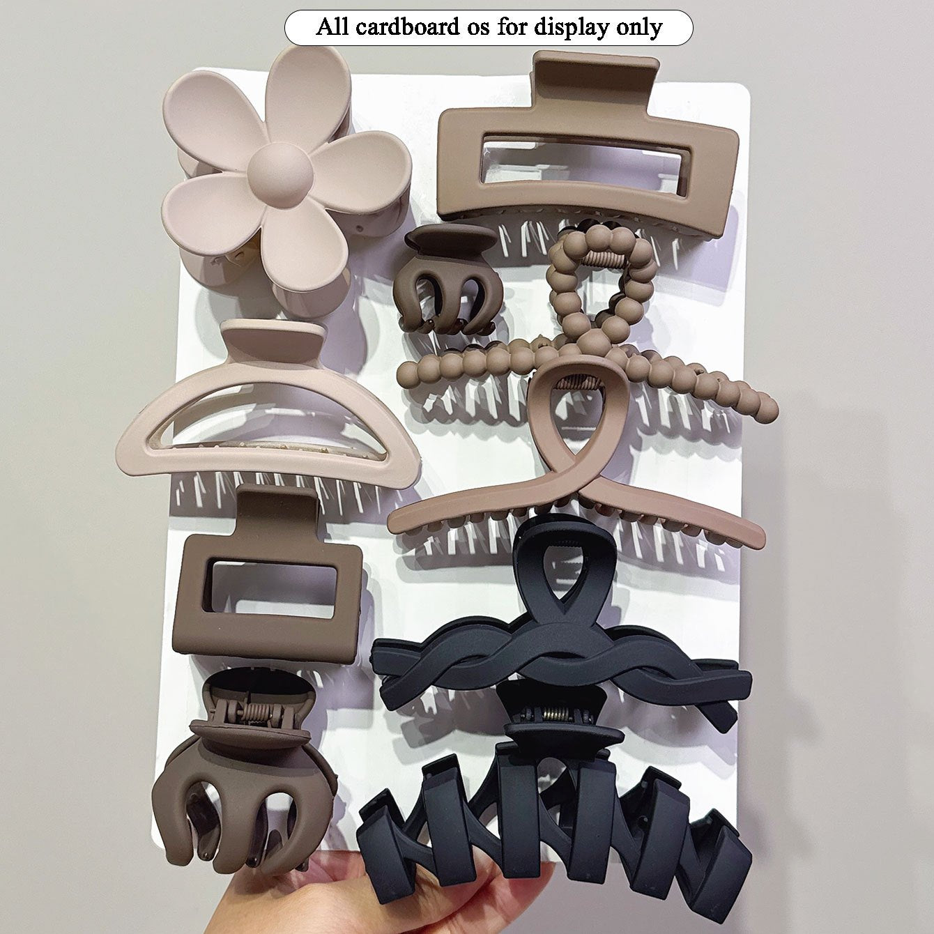 10/11pcs Assorted Hair Claw Clips for, Perfect for Daily Wear, Parties, Beach Trips, or as a Beautiful Gift for and Best Friends