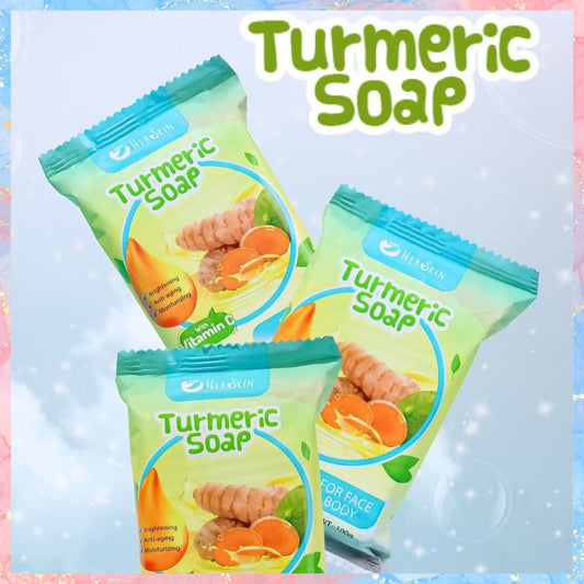 HerSkin Turmeric Soap (3pcs)